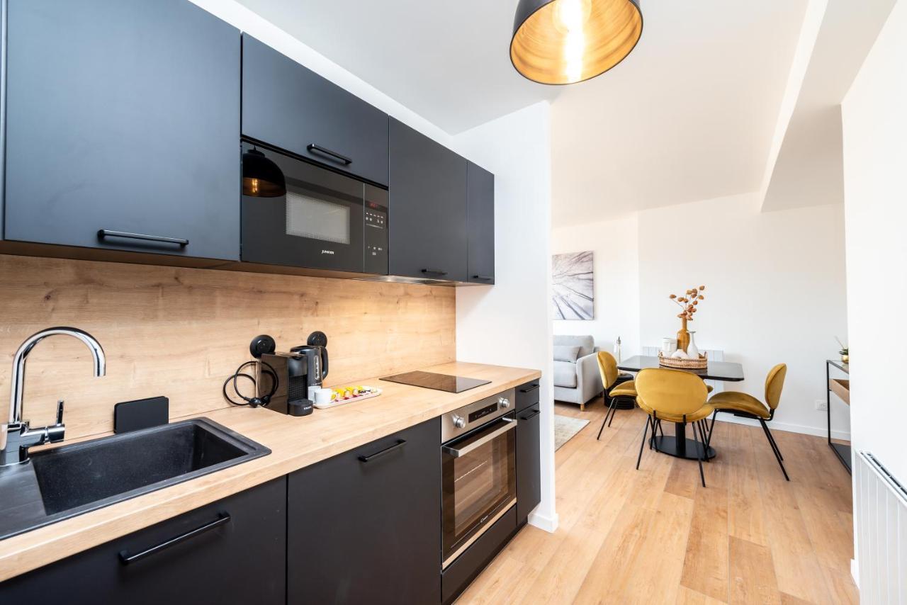 Downtown Rooftop - Centre Ville - Wifi - Terrasse - Netflix Amiens Exterior foto