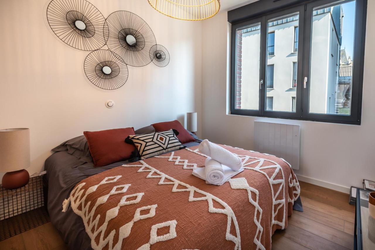 Downtown Rooftop - Centre Ville - Wifi - Terrasse - Netflix Amiens Exterior foto